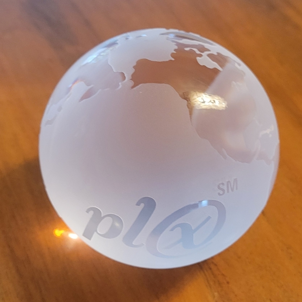 NEW Branded Globe Paperweight